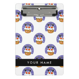 サンタクロース煙突，雪，クリスマス，新年 ミニクリップボード