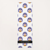 サンタクロース煙突，雪，クリスマス，新年 ヨガマット (正面)