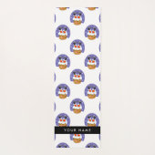 サンタクロース煙突，雪，クリスマス，新年 ヨガマット (裏面)