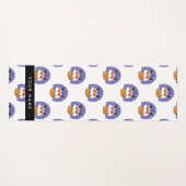 サンタクロース煙突，雪，クリスマス，新年 ヨガマット (正面(横))