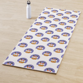 サンタクロース煙突,雪,クリスマス,新年 ヨガマット