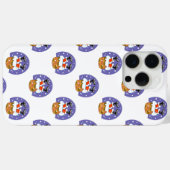 サンタクロース煙突,雪,クリスマス,新年 Case-Mate iPhoneケース (裏面 (横))