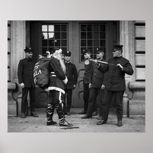 サンタクロース燻蒸機, 1920年代 ポスター (正面)