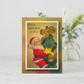 サンタクロース登山ザクリスマスツリー – ヴィンテージ (スタンド正面)