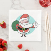 サンタクロース紙ナプキンス (インサイチュ)