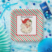 サンタクロース紙プレート ペーパープレート (パーティー)