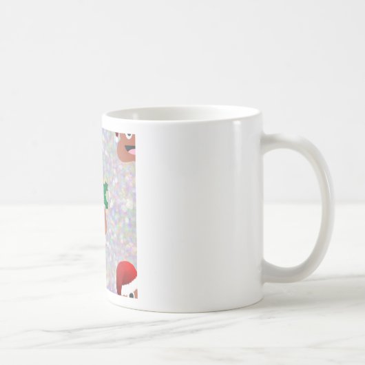 サンタクロース絵文字 コーヒーマグカップ (右)