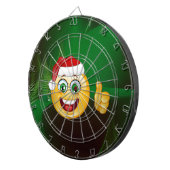 サンタクロース絵文字 ダーツボード (正面右)