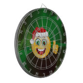 サンタクロース絵文字 ダーツボード (正面左)