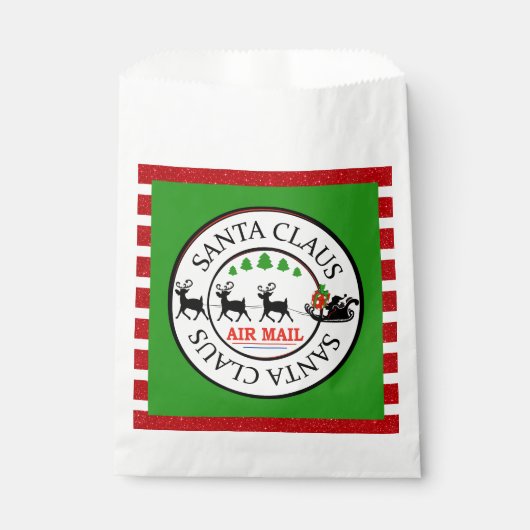 サンタクロース航空便 フェイバーバッグ (正面)
