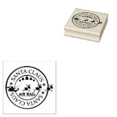 サンタクロース航空便 ラバースタンプ (押印)