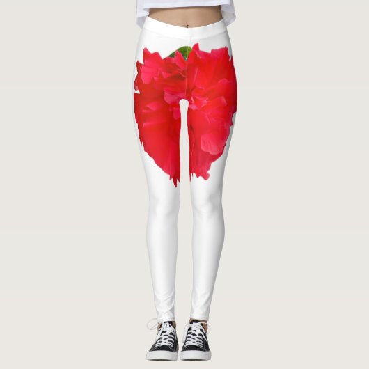 サンタクロース衣装グリッタークリスマスレギンス レギンス (正面)