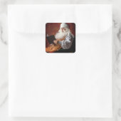 サンタクロース読の本 スクエアシール (バッグ)