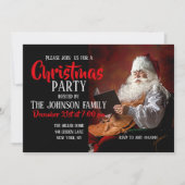 サンタクロース読の本 招待状 (正面)