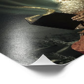 サンタクロース読老人リスト フォトプリント            (角)