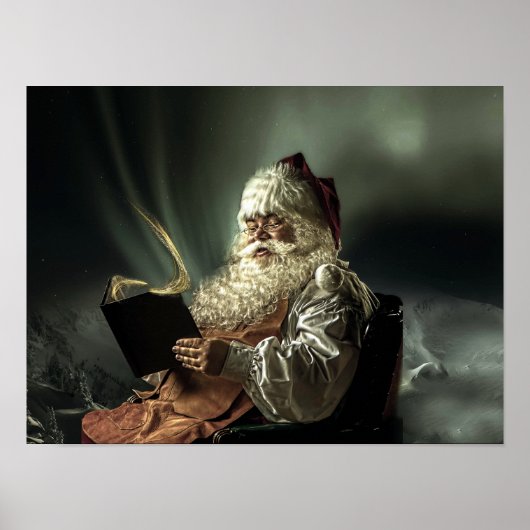 サンタクロース読老人リスト ポスター (正面)