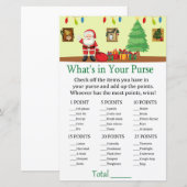 サンタクロース財布ゲームの中身は何だ (正面/裏面)