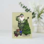 サンタクロース軍曹 シーズンポストカード (スタンド正面)