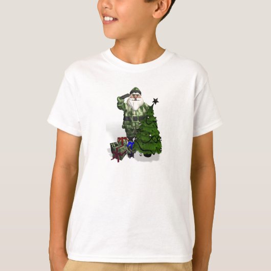 サンタクロース軍曹 Tシャツ (正面)
