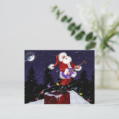 サンタクロース遊のエレキギター シーズンカード (スタンド正面)