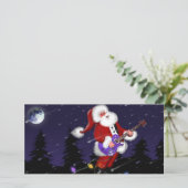 サンタクロース遊のエレキギター シーズンカード (スタンド正面)