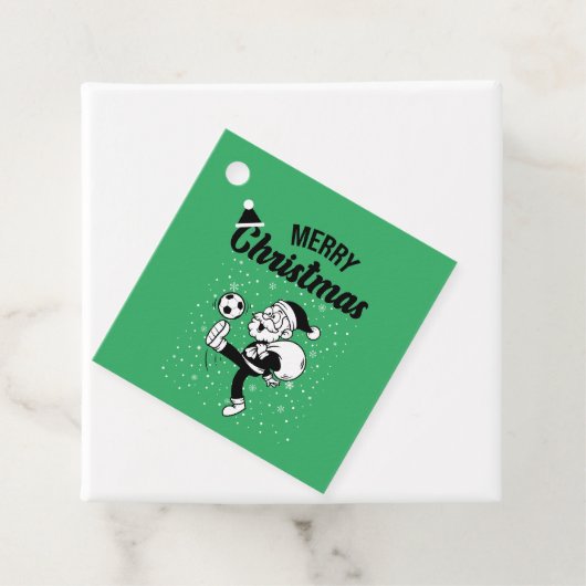 サンタクロース遊のサッカーおもしろい フェイバータグ (インサイチュ)