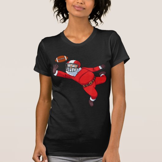 サンタクロース遊のサッカー Tシャツ (正面)