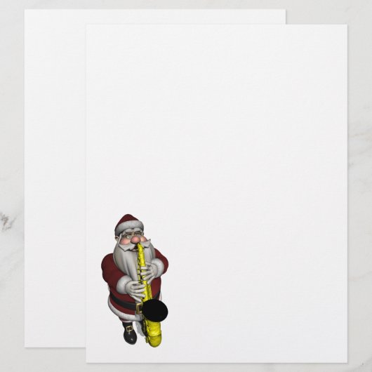 サンタクロース遊のサックス (正面/裏面)