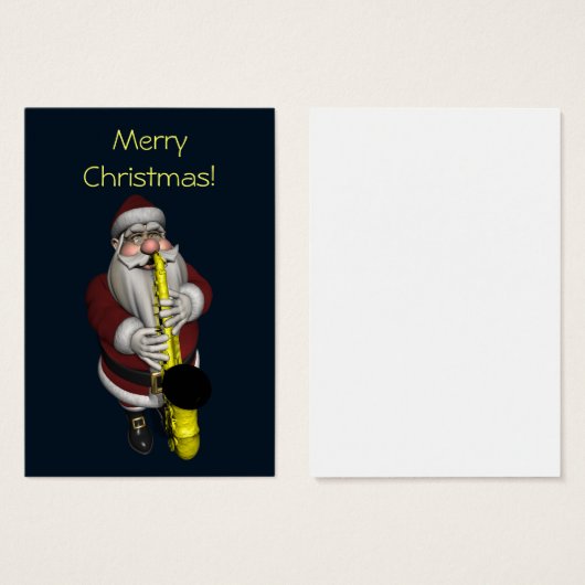 サンタクロース遊のサックス (正面&裏面)