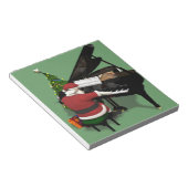 サンタクロース遊のピアノ ノートパッド (アングル)