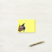 サンタクロース遊のピアノ ポストイット (デスク上)