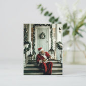 サンタクロース遊の音楽 ポストカード (スタンド正面)