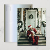 サンタクロース遊の音楽 ポストカード (正面/裏面)