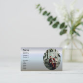 サンタクロース遊の音楽 名刺 (スタンド正面)