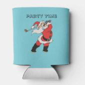 サンタクロース遊の9ホールでのゴルフ 缶クーラー (裏面)