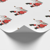 サンタクロース遊ゴルフ ラッピングペーパー (角)