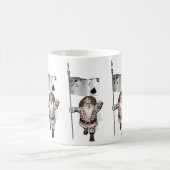 サンタクロース遊ラブズトランプのポーカー コーヒーマグカップ (中央)