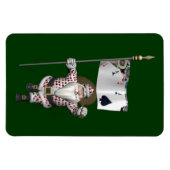 サンタクロース遊ラブズトランプのポーカー マグネット (横)