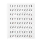 サンタクロース遊ラブズトランプのポーカー ラップアラウンドラベル (シート)