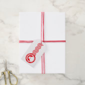 サンタクロース郵便局から ギフトタグ (より糸付き)