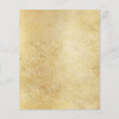 サンタクロース金ゴールドマットスクラップブック紙 (裏面)