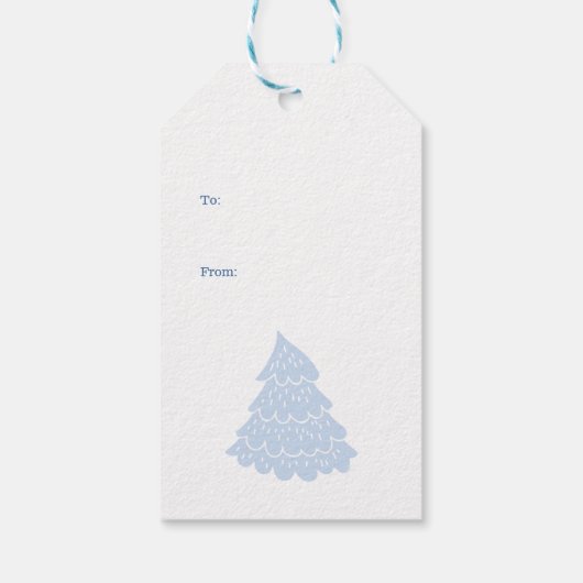 サンタクロース雪だるまクリスマスギフトタグ ギフトタグ (裏面)