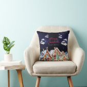 サンタクロース雪だるまフェスティバルクリスマスホリデー クッション (椅子)