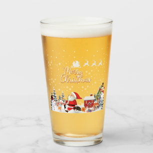 サンタクロース雪だるまメリークリスマスホリデー タンブラーグラス
