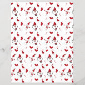 サンタクロース雪だるま芸能人広告 チラシ (裏面)