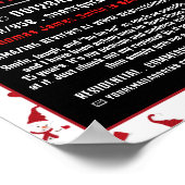 サンタクロース雪だるま芸能人広告 ポスター (角)