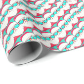 サンタクロース顔とサングラス ラッピングペーパー (ロールコーナー)