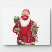 サンタクロース顔マスク フォトプラーク (正面)