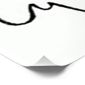 サンタクロース顔 ポスター (コーナー)