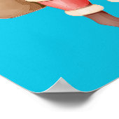 サンタクロース魔法:クリスマスをThとともに生きる ポスター (角)